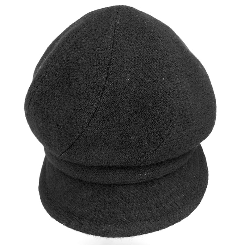 Peaky Blinders Bäcker Mütze Schwarz Wolle handgemacht Cabbie Etsy