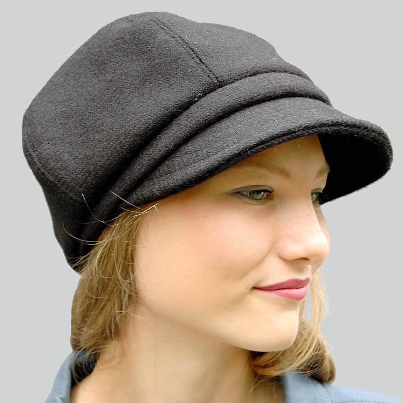 tweed newsboy hat womens
