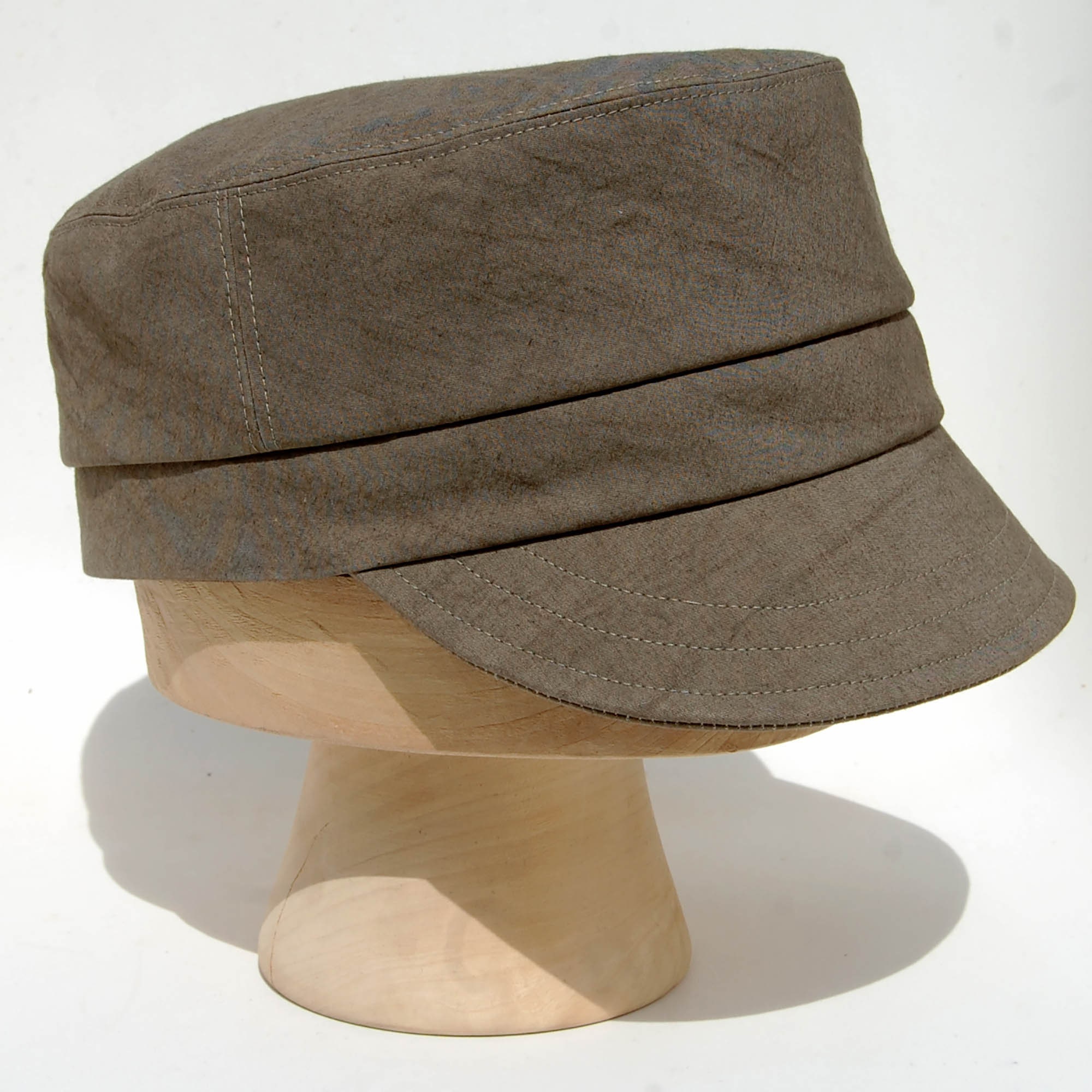 Handmade Cap in Japanese Mikkuso Cotton-linen Fabric