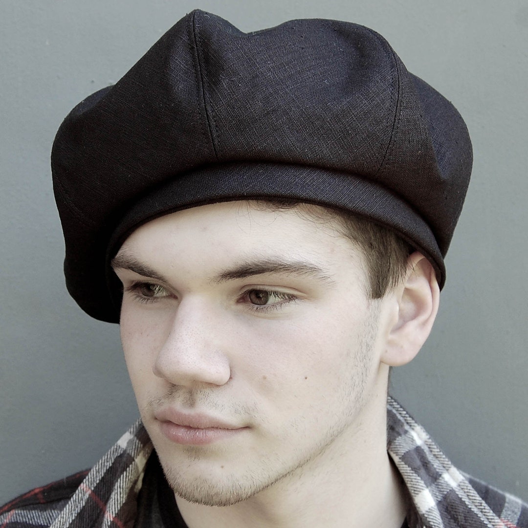 GDC linen beret black