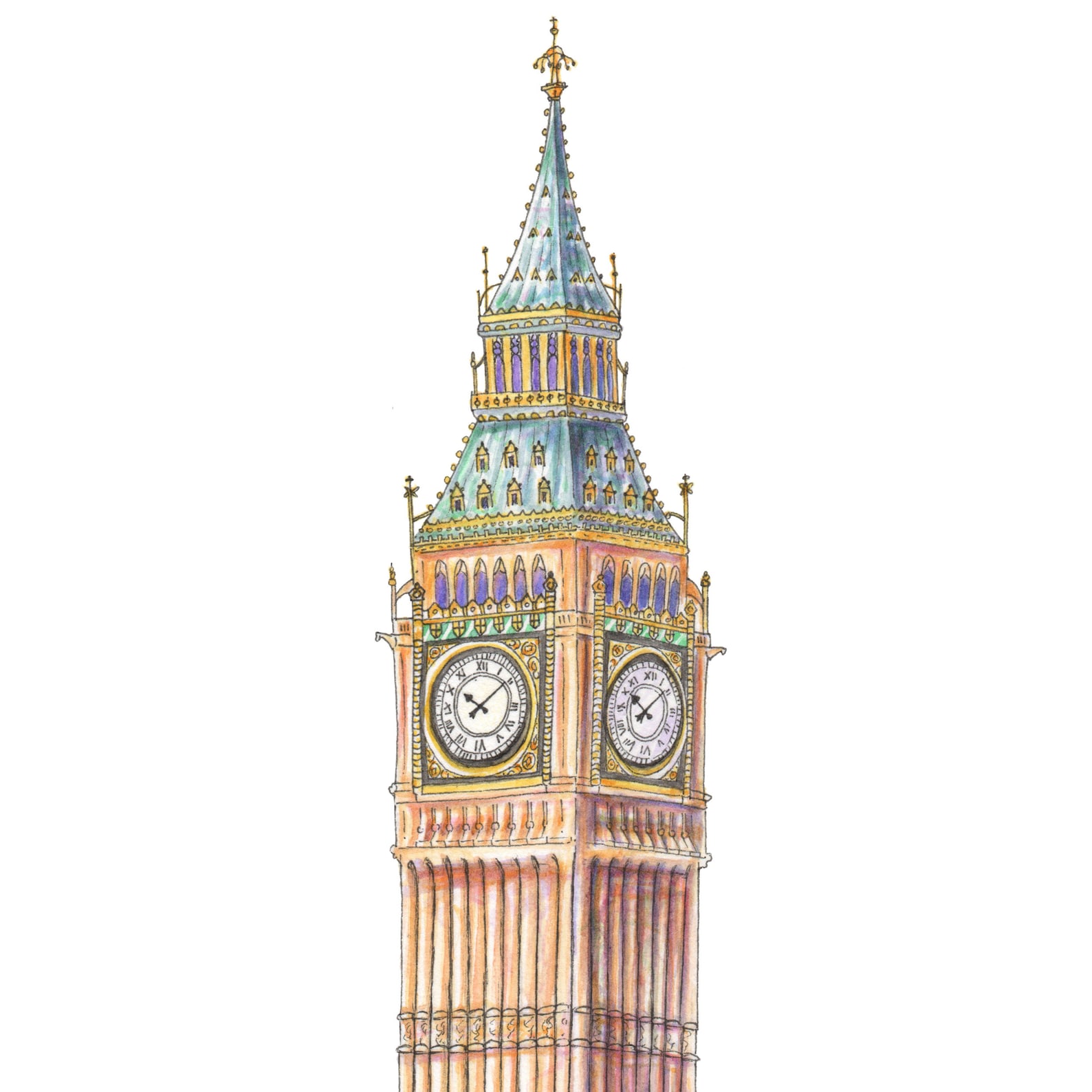 Big ben art