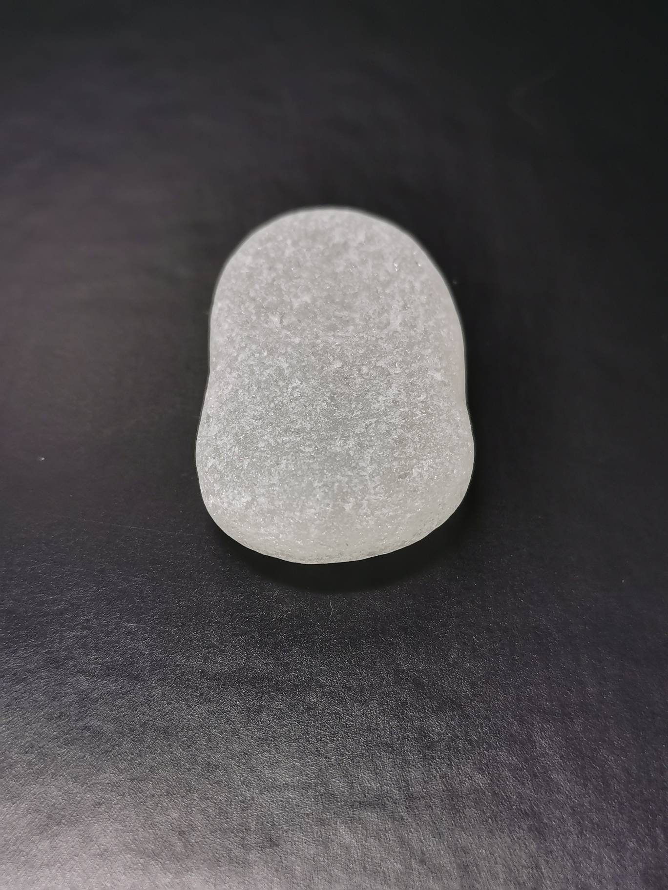 Natürlicher weißer flacher Seeglas Cabochon. Großes echtes | Etsy