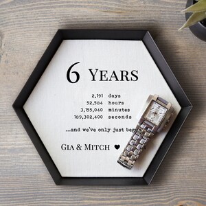 Iron Anniversary Gift For Him 6th Anniversary Gifts For Men Etsy