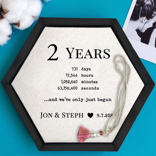 Cotton Anniversary Gift for Him 2nd Anniversary Gifts for Etsy