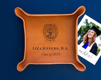 Law School Graduation Gift /Custom Leather Tray / College Graduation Gift Ideas / New Lawyer Gift / Bar Gift / Class of 2021