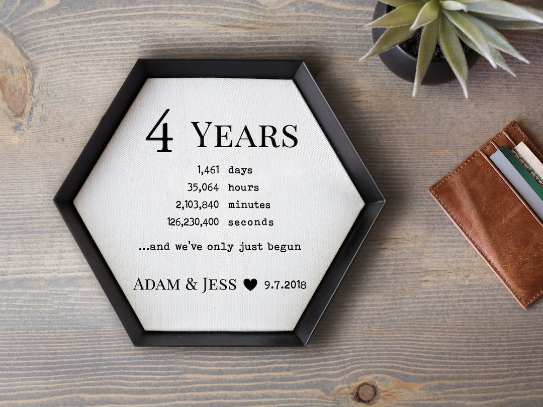Year four anniversary gifts discount