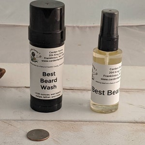 Gentle Musk Beard Wash | Beard Oil Combo | Vegan | Vegetable Based Soap | Organic Oils | Free Shipping |