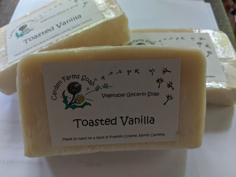 Toasted Vanilla Handmade Soap Vegan Soap Mild Soap Etsy