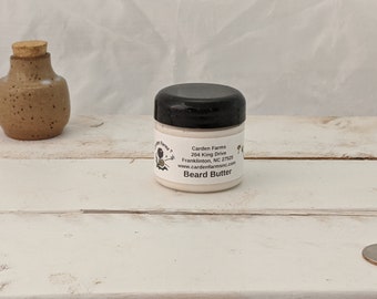 Carden Gentleman Best Beard Butter | Whipped Sunflower Oil | Whipped Shea Butter | Handmade | Vegan | Organic Oils | 2 oz. | Free Shipping |