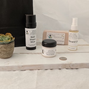 Gentle Musk Best Beard Kit | Best Beard Oil | Best Beard Wash | Beard Butter | Bar of Soap | Vegan | Free Shipping |