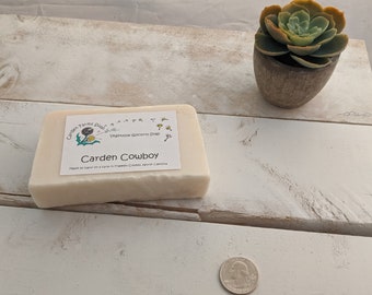 Carden Cowboy | Handmade Soap | Vegan Soap | Mild Soap | Vegetable Oil Based Soap | Frankincense and Myrrh Oil Soap | FREE SHIPPING |