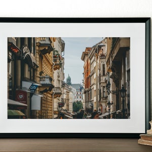 Budapest Print, Street Photography, Instant Download, Digital Download, Printable Art, Room Decor, Wall Art