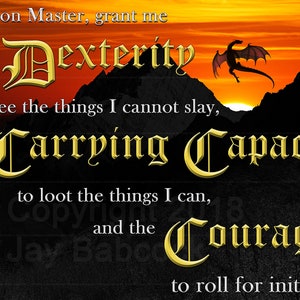 The Adventurer’s Prayer - Digital Image