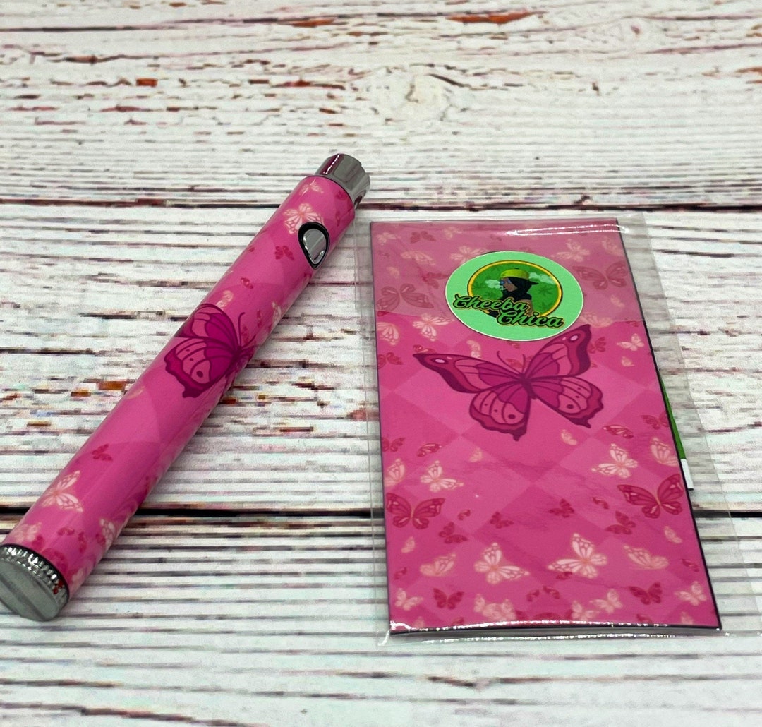 Pink Butterflies COVER for You OOZE 1.0 and 2.0 Vape Pen Etsy