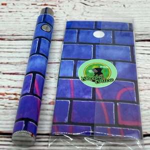 Buy 510 Threaded Battery Pen Skin Wrap Decal Vinyl Sticker Rainbow Designer  LV Online at desertcartIsrael