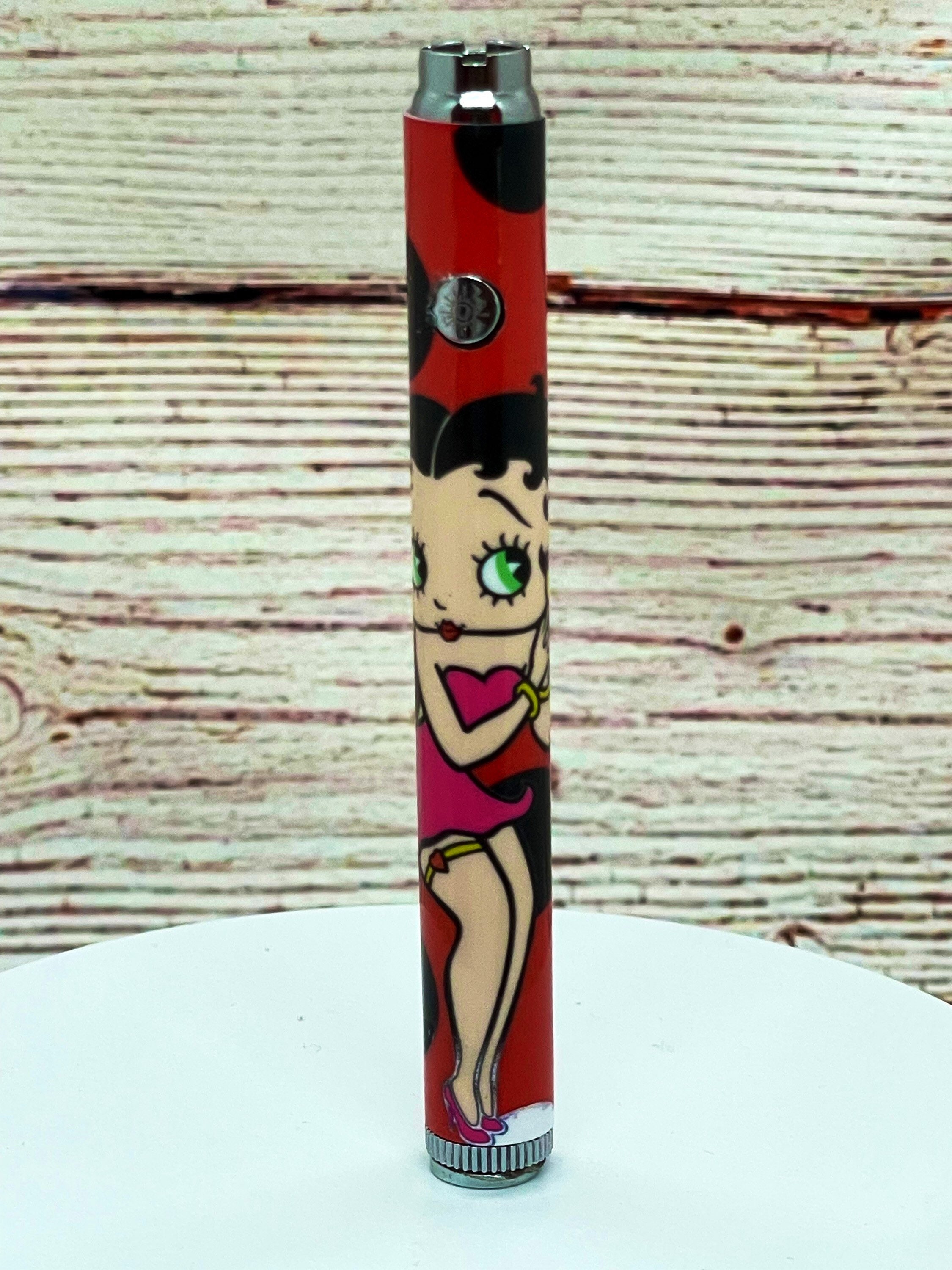 Penna A Forma Di Mela Betty Boop – Con Ciondolo, Inchiostro Nero, Confezione Regalo