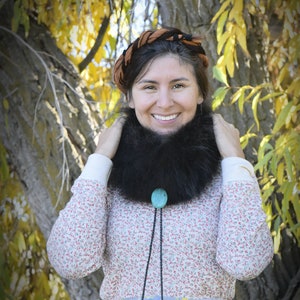 Bison Collar and Headband