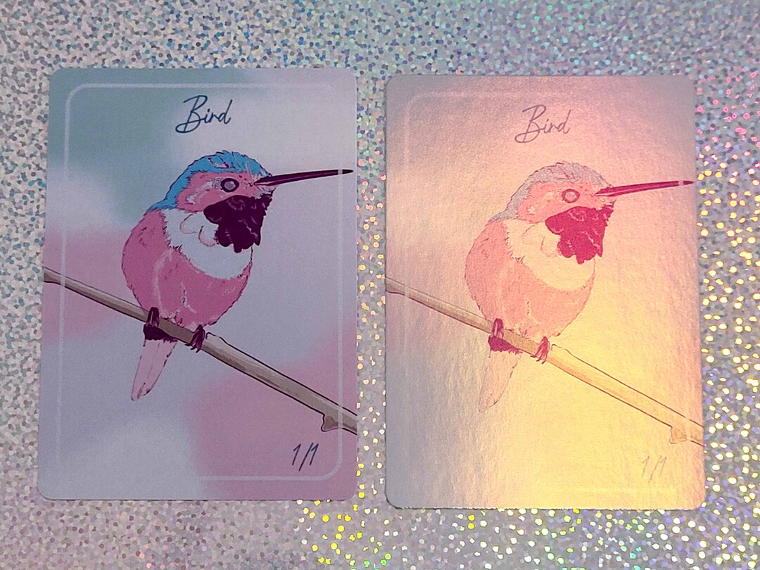 Magic the Gathering Bird Token Holo or Non Holo Etsy
