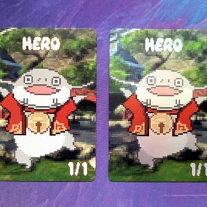 Magic 1/1 Hero Token - foil or non foil
