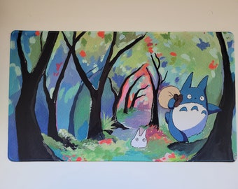 Free shipping! Totoro Deskmat - 70x30cm deskmat with rubber backing