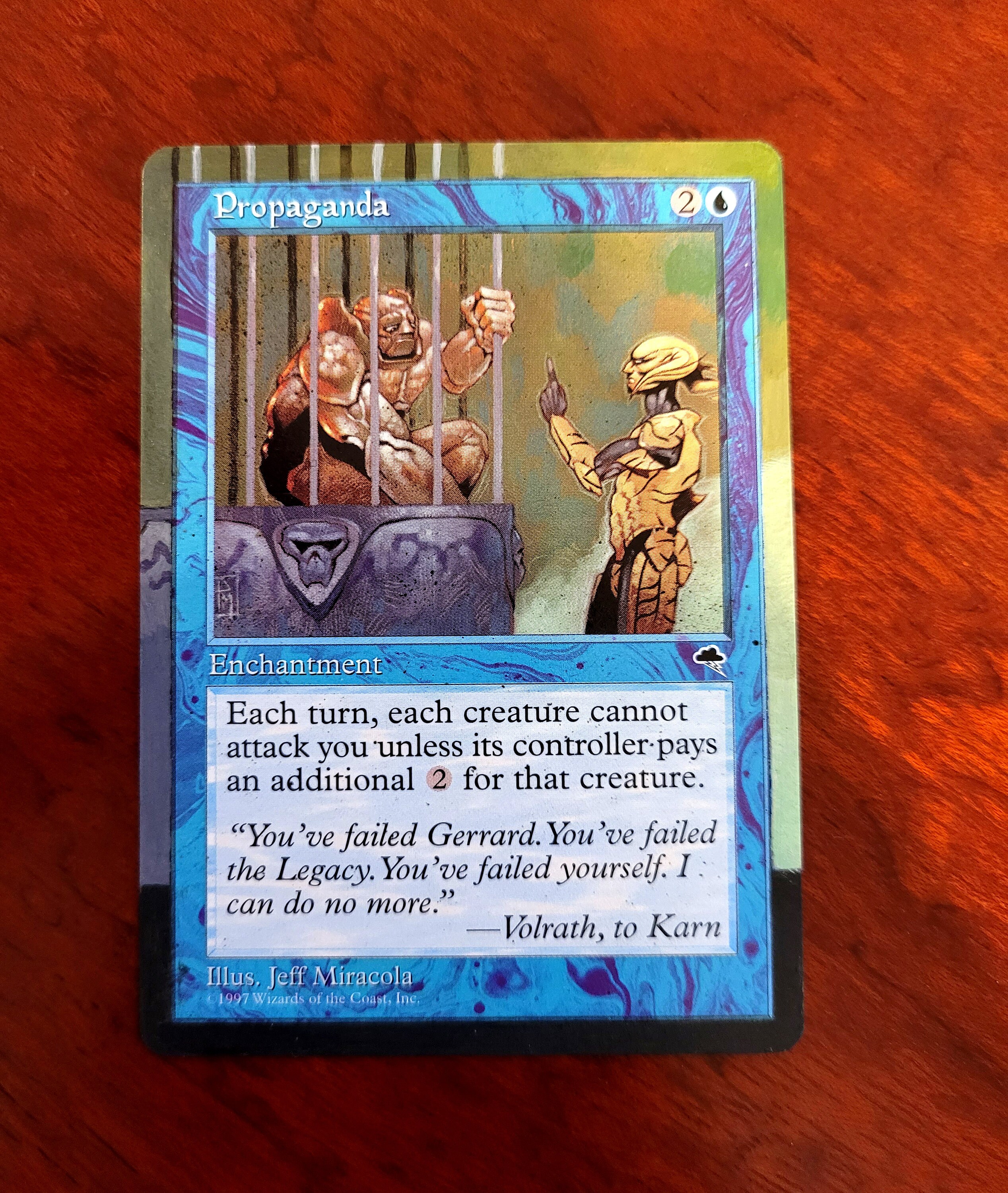 Magic the Gathering Alter - Propaganda Border Extension - Custom Altered  Art - Etsy Canada