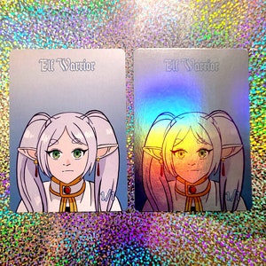 Magic the Gathering Anime Elf Warrior Token - Foil or Non Foil