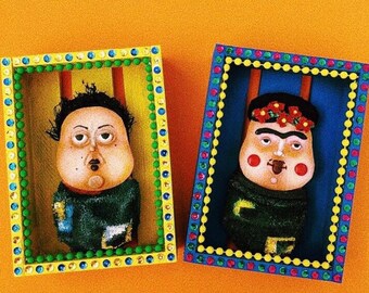 Diego & Frida Art Doll Collector's Set + Free Shipping!!!