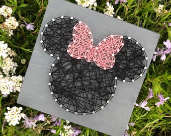 Magical Mouse - Custom Handmade - String Art