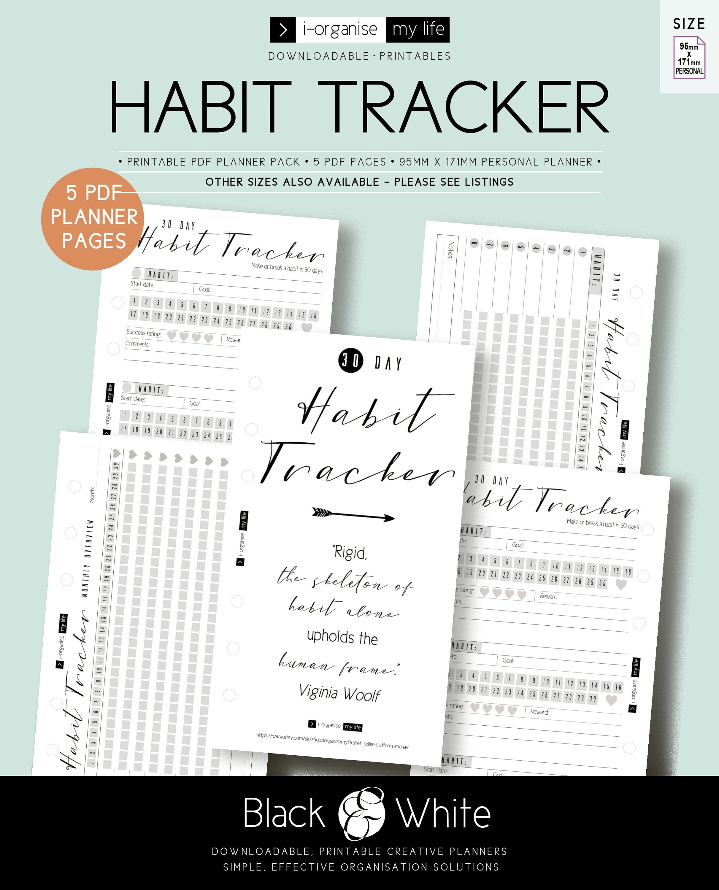 Habit Tracker Chart