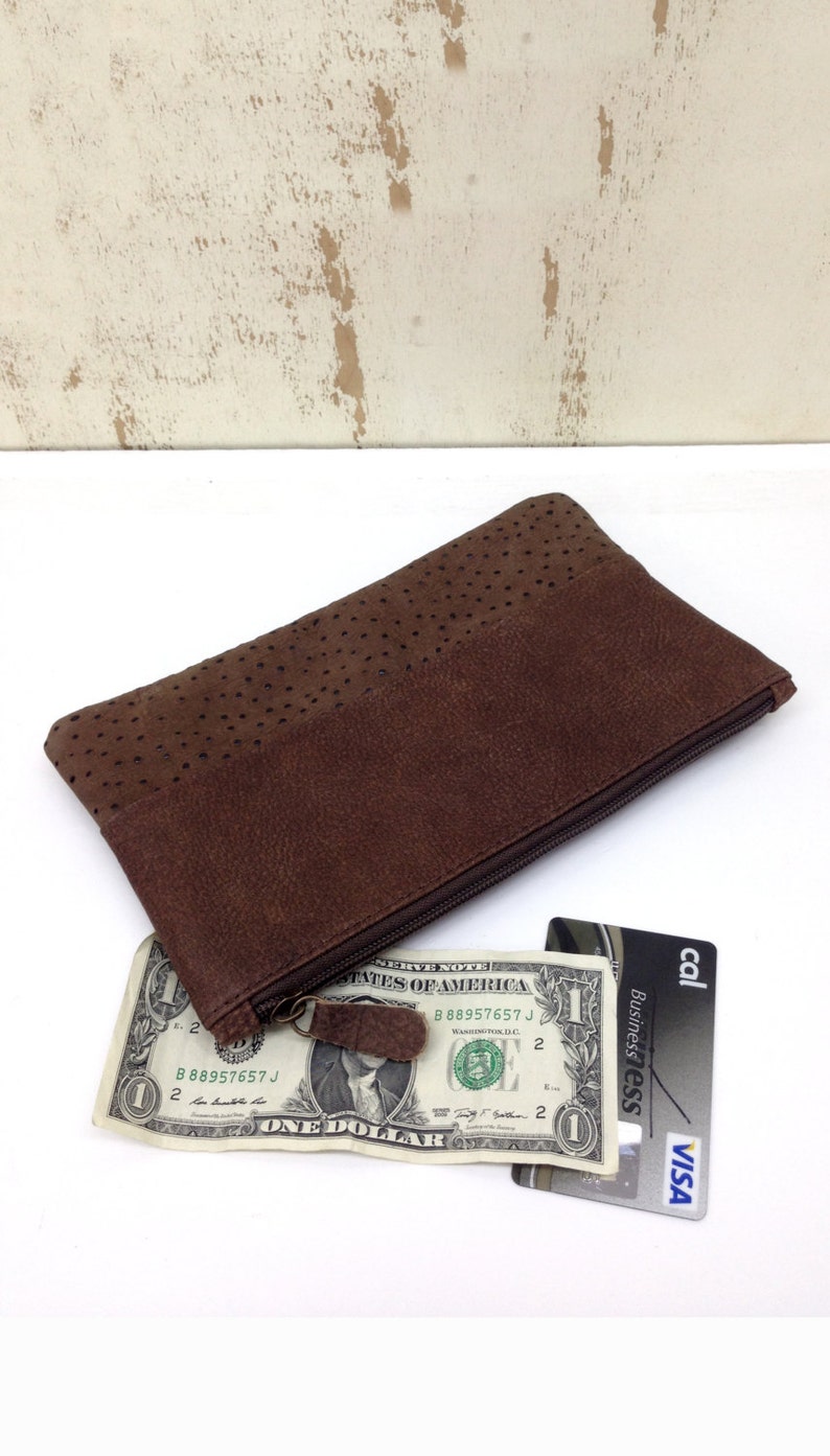 Sale Brown leather wallet for women leather purse wallet Etsy