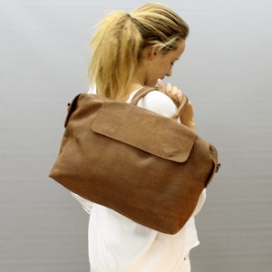 Crossbody Brown Leather Handbag Top Handles leather bag womens leather messenger handbag, handmade leather bag