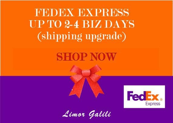 Exclusive Fedex Express Shipping Upgrade Fast Delivery Door Etsy
