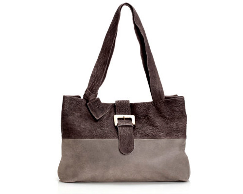 Sale Dark brown leather bag Leather purse Everyday bag Etsy