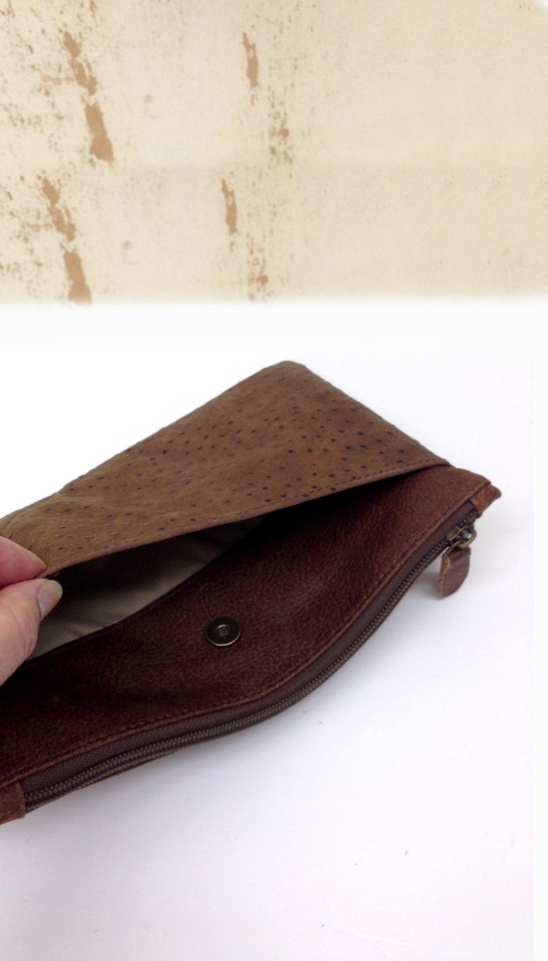 Sale Brown leather wallet for women leather purse wallet Etsy