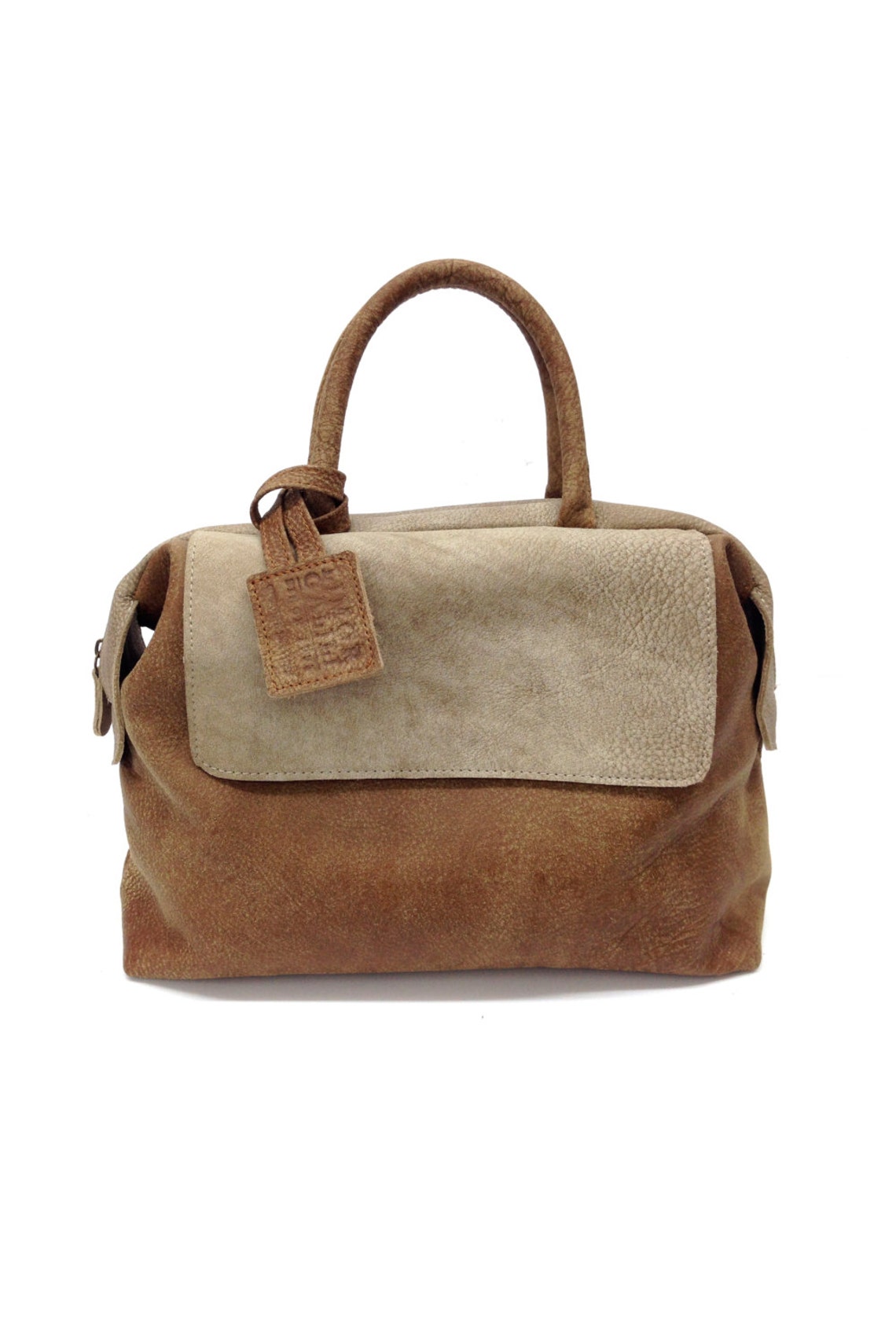 Sale Brown Leather handbag Small Leather Cross Body Bag Etsy