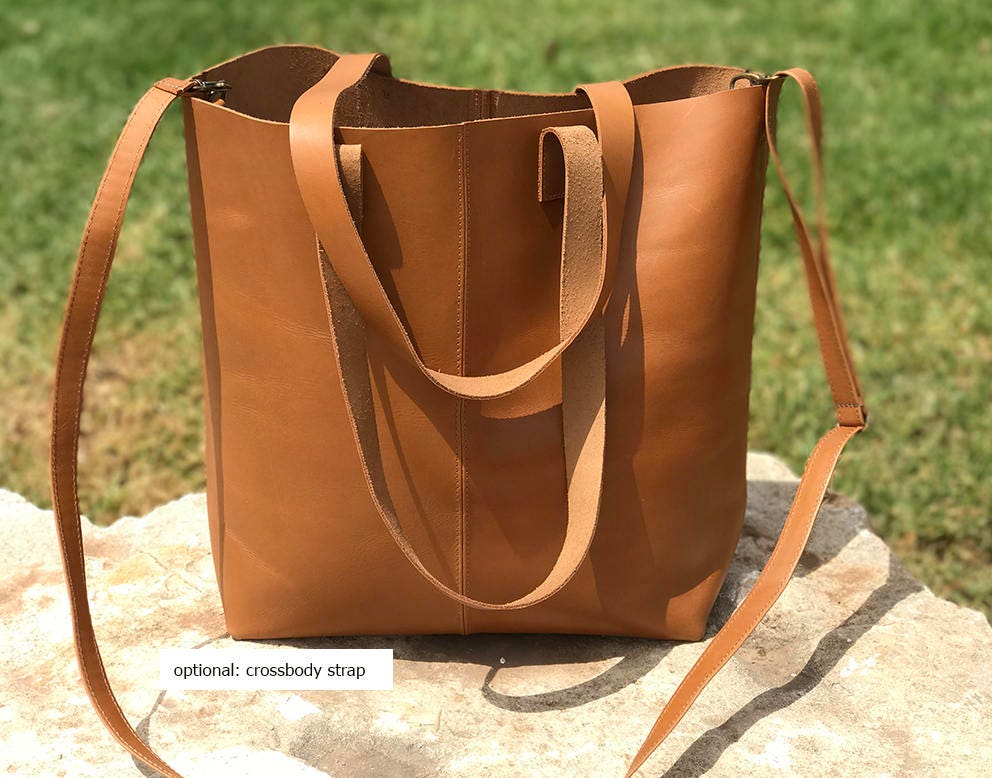 Sale Leather bag brown leather bag woman bag everyday bag Etsy