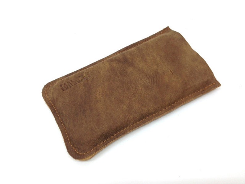 Sale!! Leather sleeve Leather pouch Also for iPhone 6 6 plus Leather iPhone case Distressed leather Brown iPhone 5 sleeve