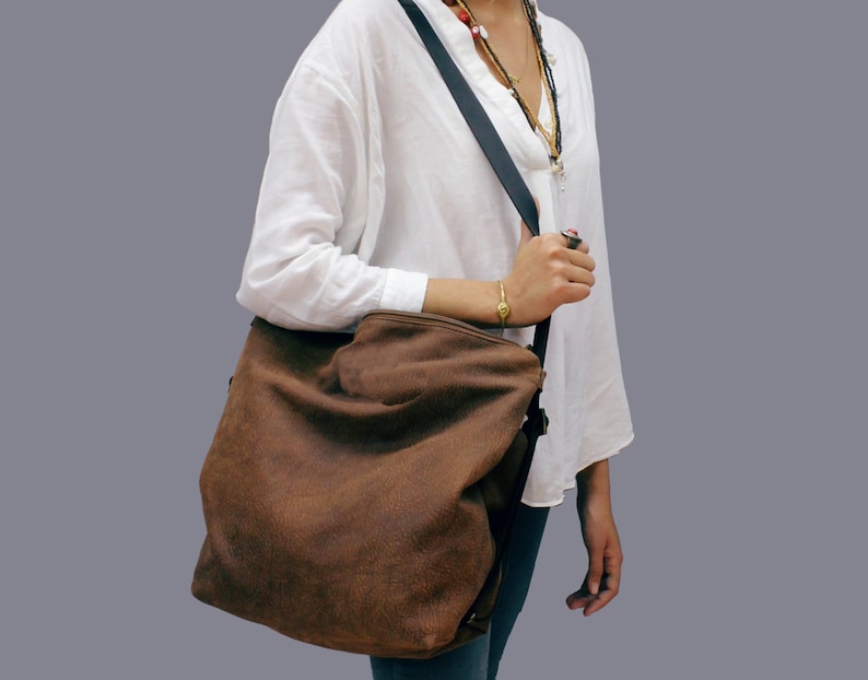 Extra large leather backpack Crossbody backpack purse Etsy
