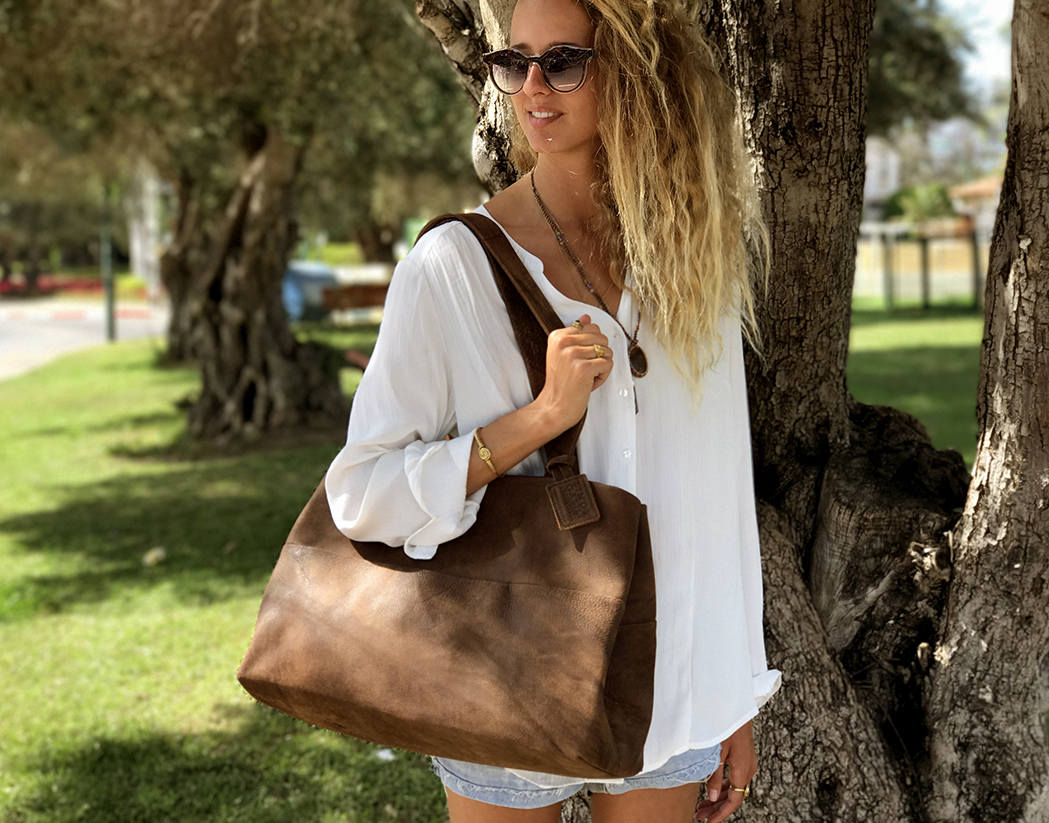 Large Leather Totes Sale