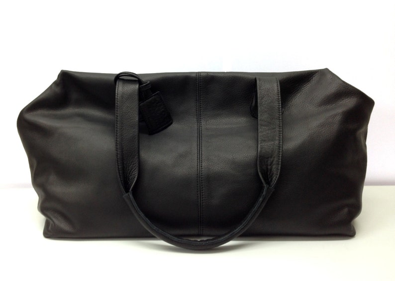 Sale Black Leather bag Medium leather bag Leather handbag Etsy