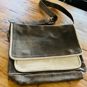 Leather gray Crossbody Women Bag Side Unlined Shoulder Bag