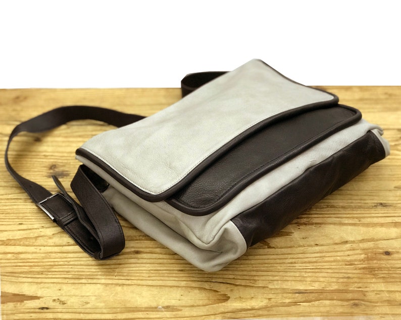 Soft Leather Messenger Bag Women Side Bag Leather Leather Etsy