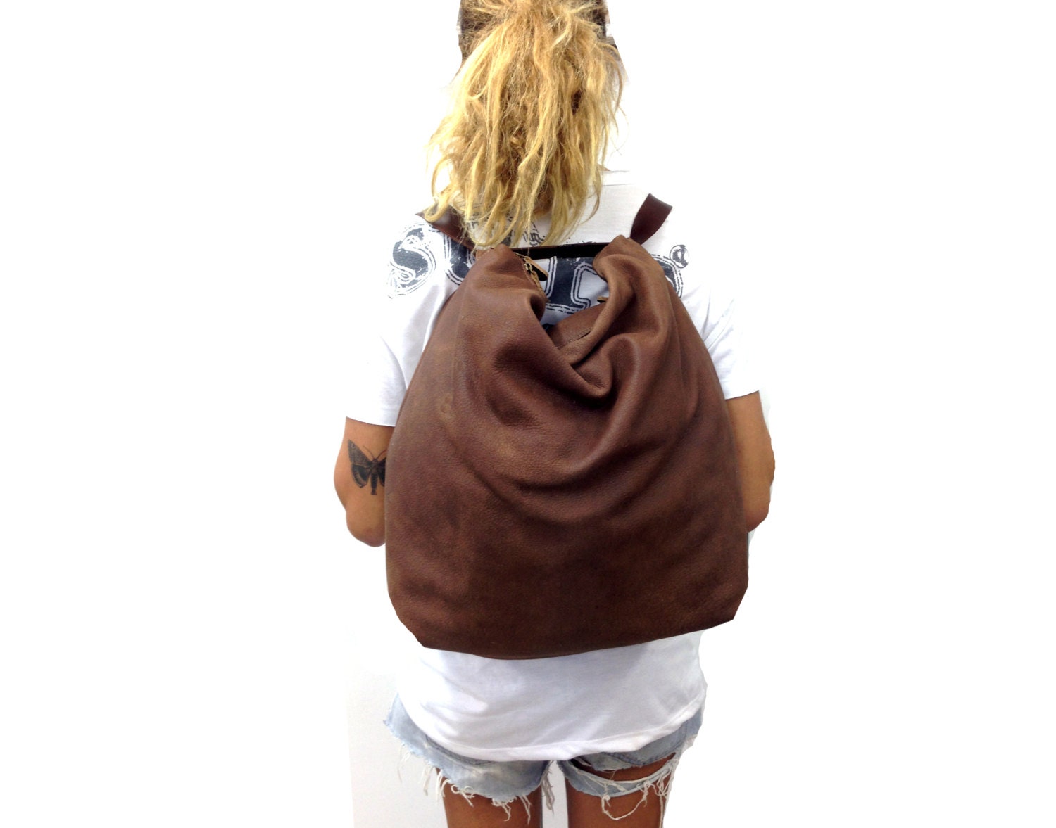 extra large backpack purse