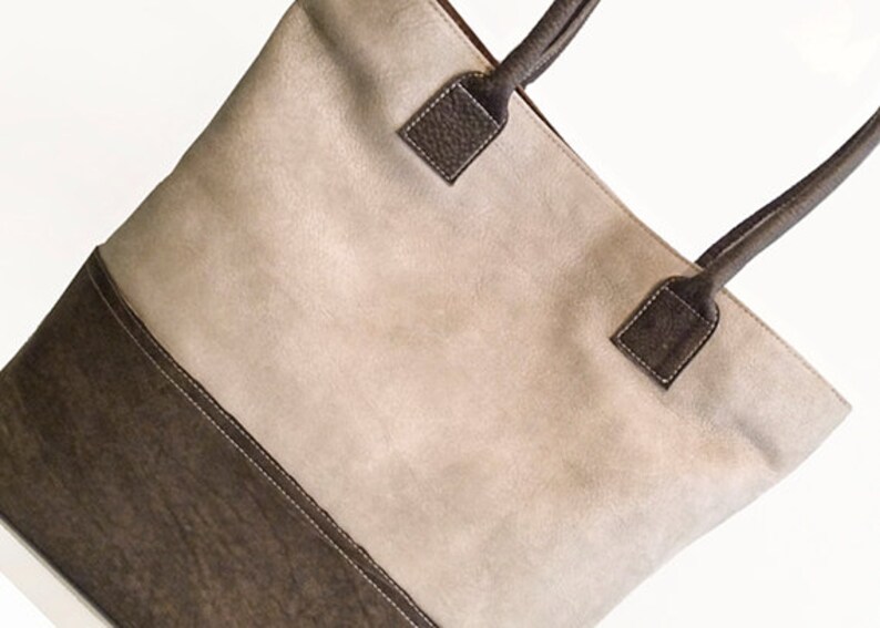 DISTRESSED Gray leather tote bag Designer handmade with LOVE! Sale!! GRAY Leather Bag