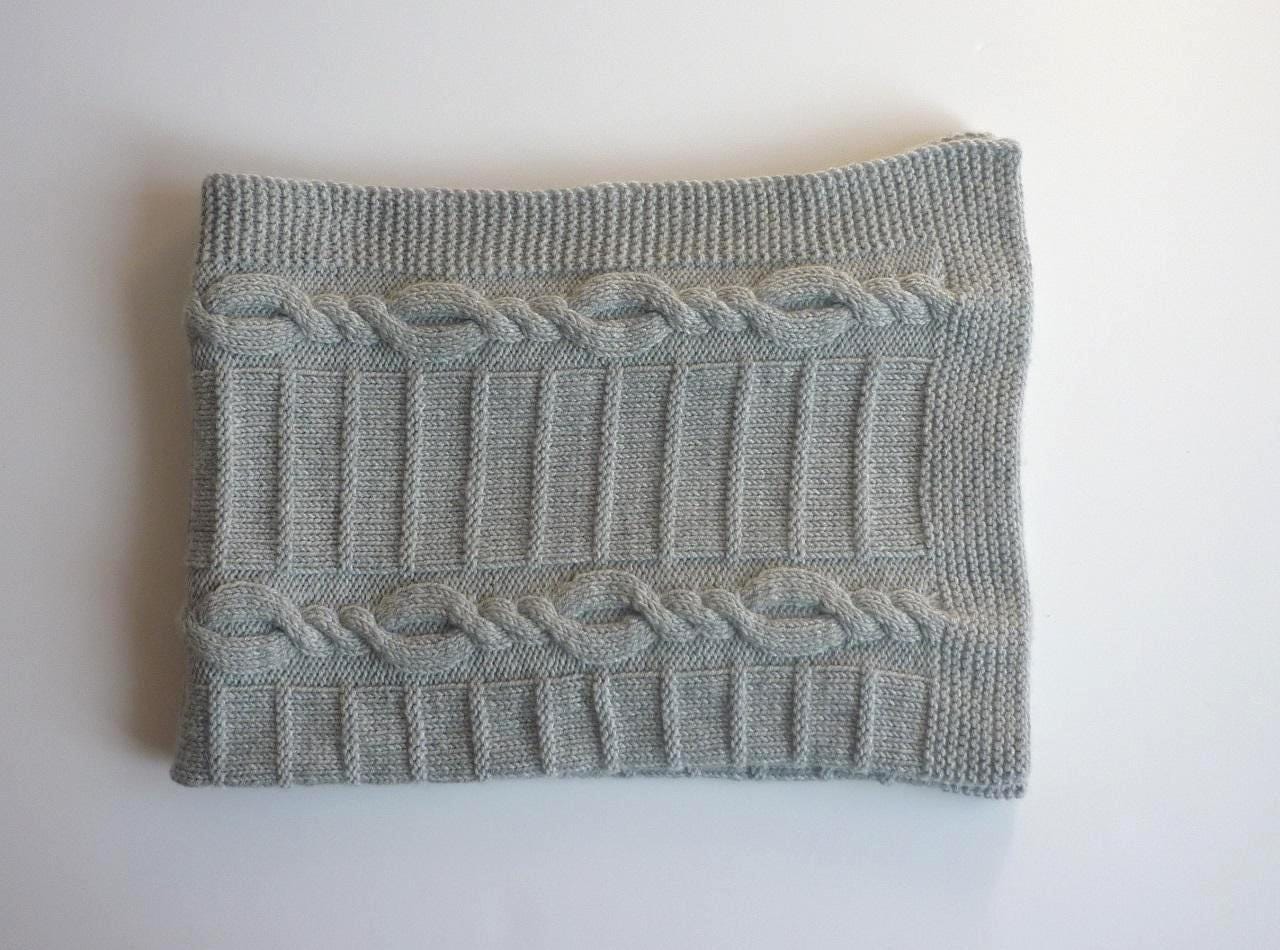Cable Knit Baby Blanket Pattern - Intermediate Level - PDF Pattern in ...