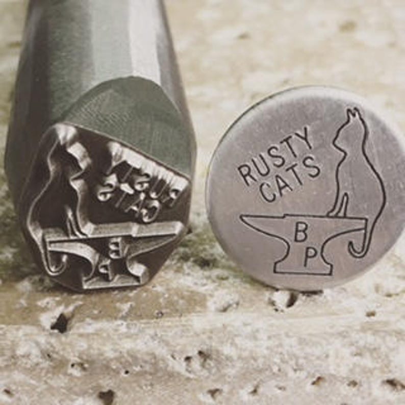 Custom Logo Jewelry Stamp Steel Metal Stamp Custom Design
