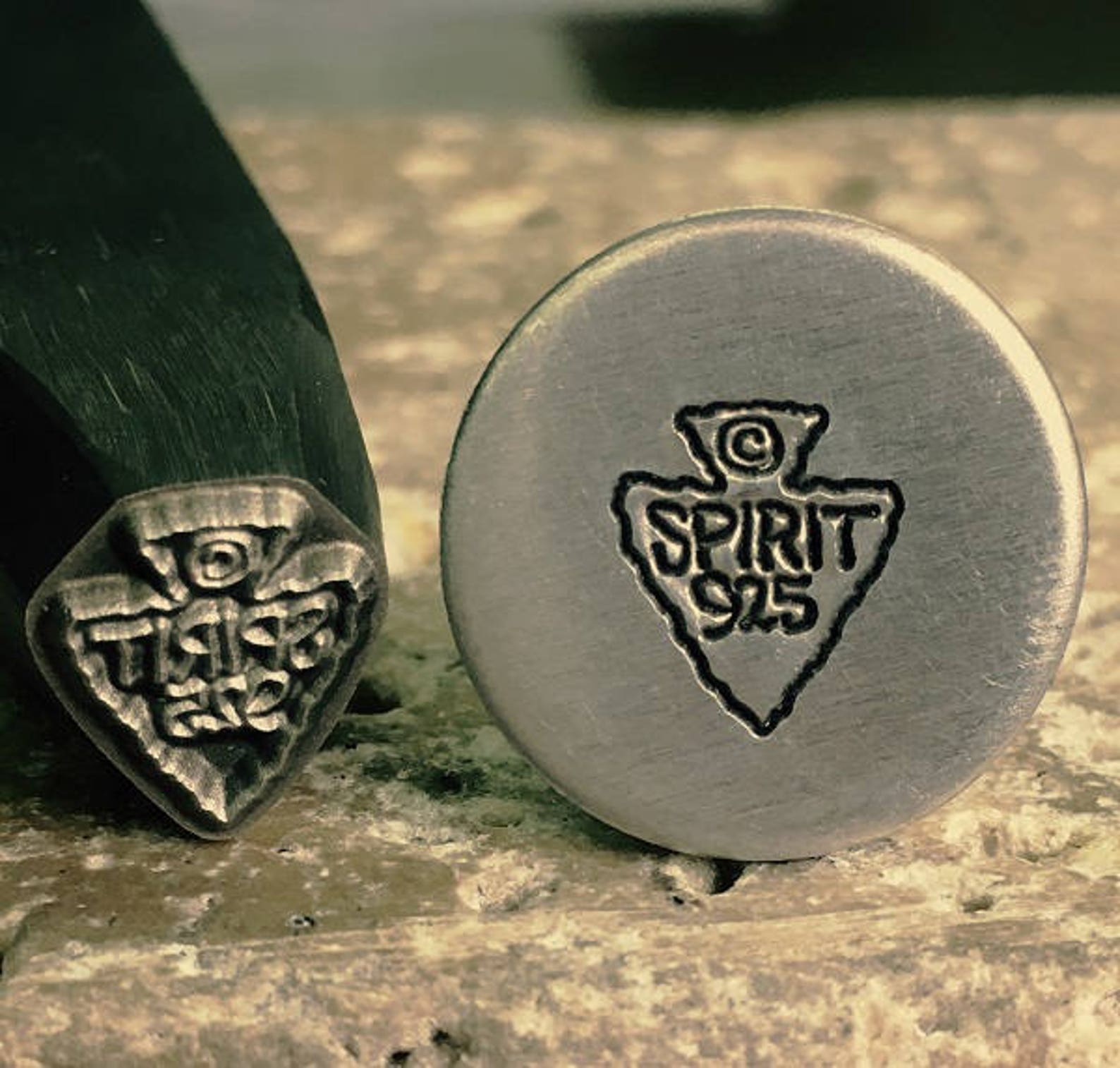 Custom Logo Jewelry Stamp Steel Metal Stamp Custom Design Etsy