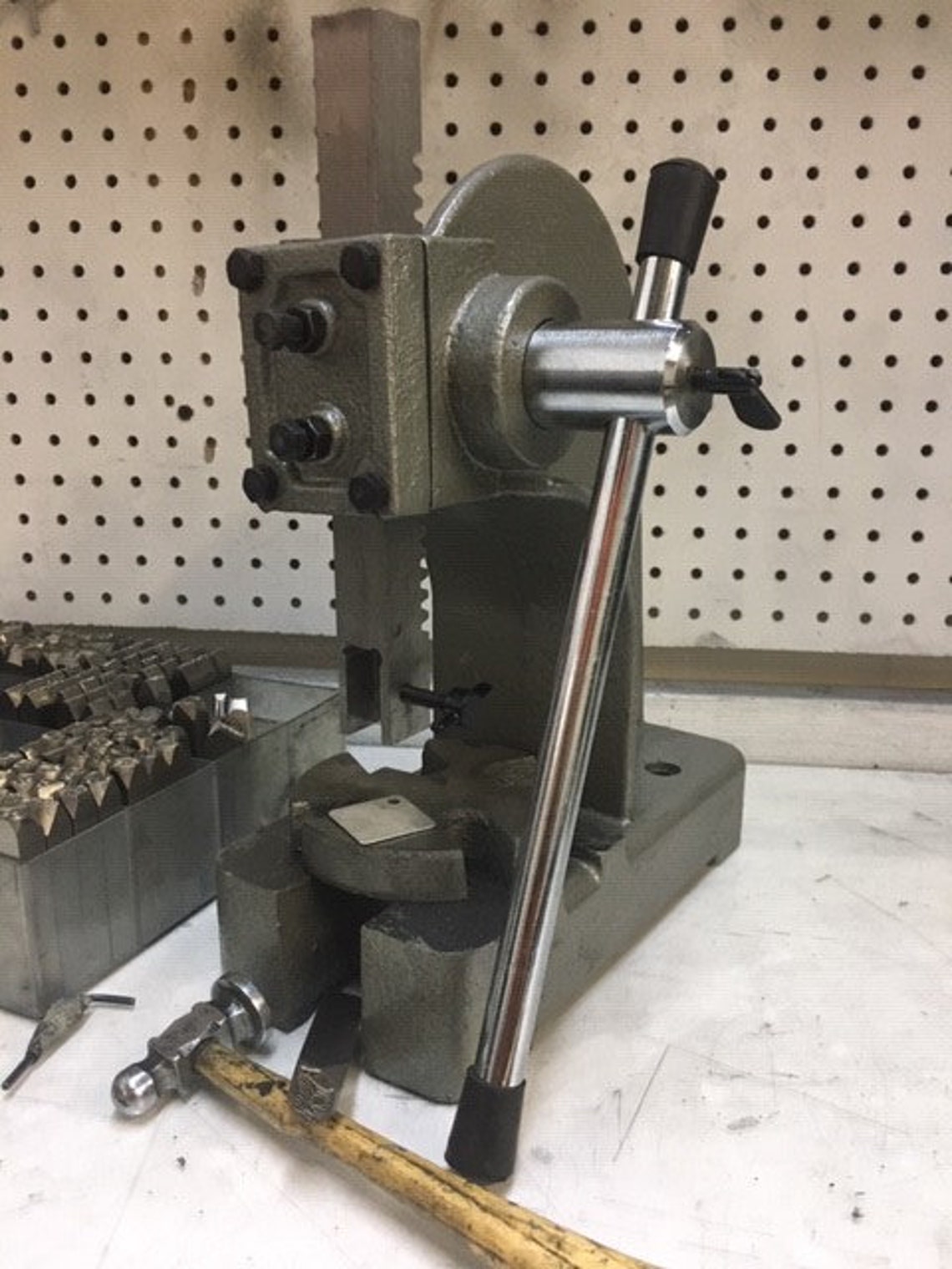 Jewelry Stamping Press 1 Ton Etsy