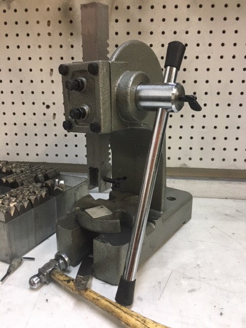 Jewelry Stamping Press 1 Ton Etsy