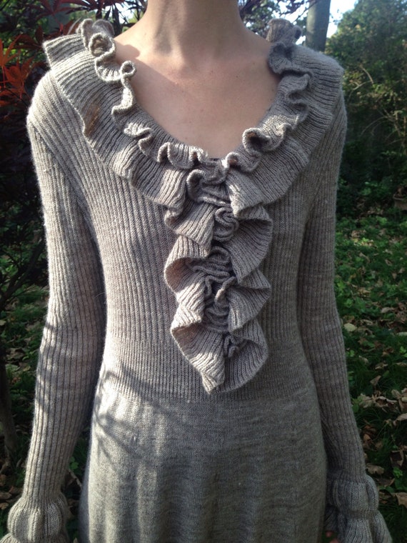 SALE Wool Knit Dress - image 2